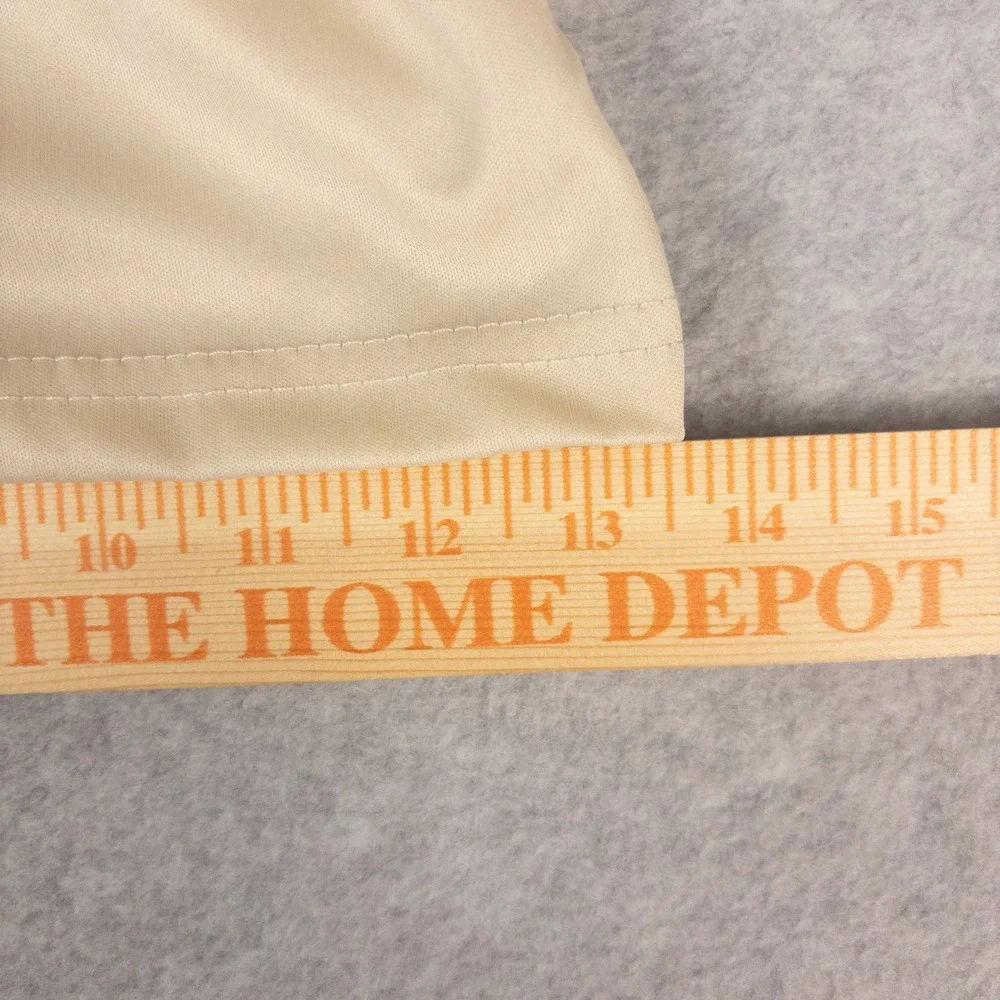 Unbranded Mens Athletic Basketball Shorts Tan Beige XXL Elastic Waist Gym Lounge